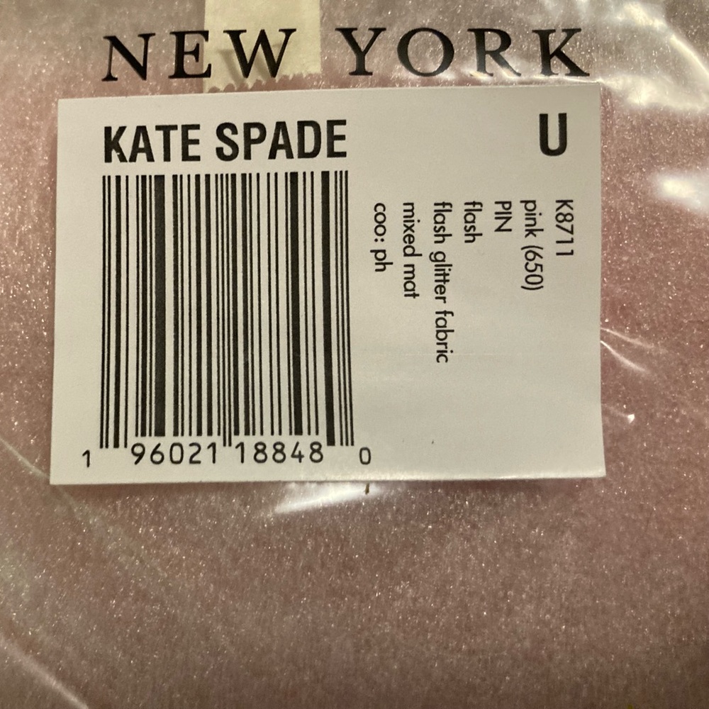 HOST PICK! NWT Kate Spade Flash Glitter Pink Crossbody - Picture 9 of 10